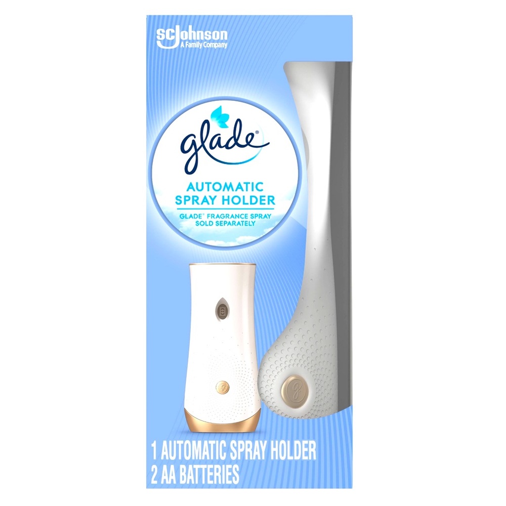 Glade Automatic Spray Battery-Operated Holder for Automatic Spray Refill NWT!